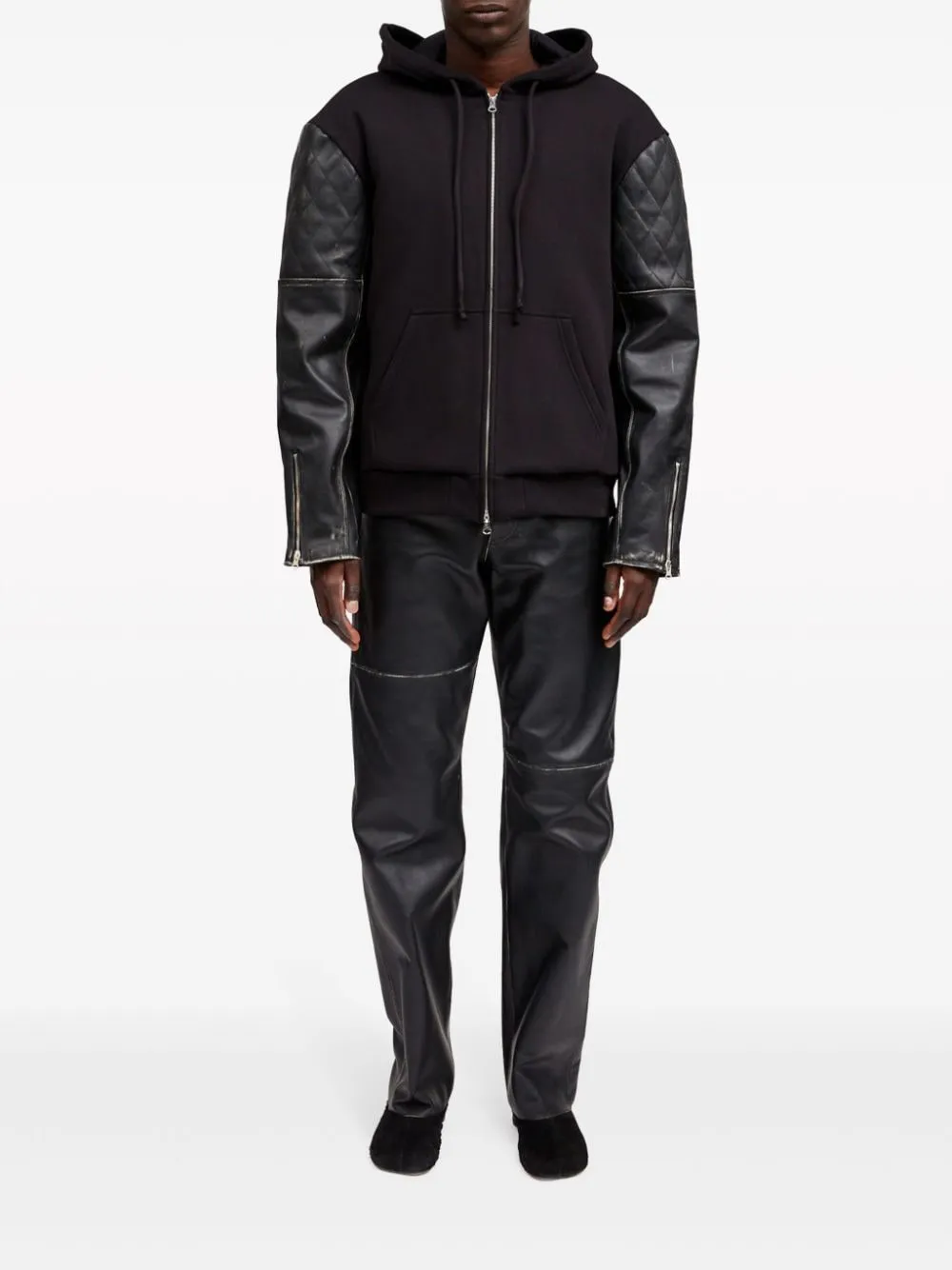 23FW Men's Black Jacket from MM6 MAISON MARGIELA