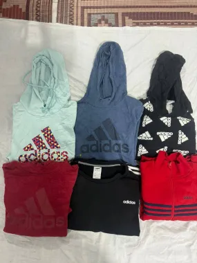 Adidas Hooded/Sweatshirt - 7 pieces