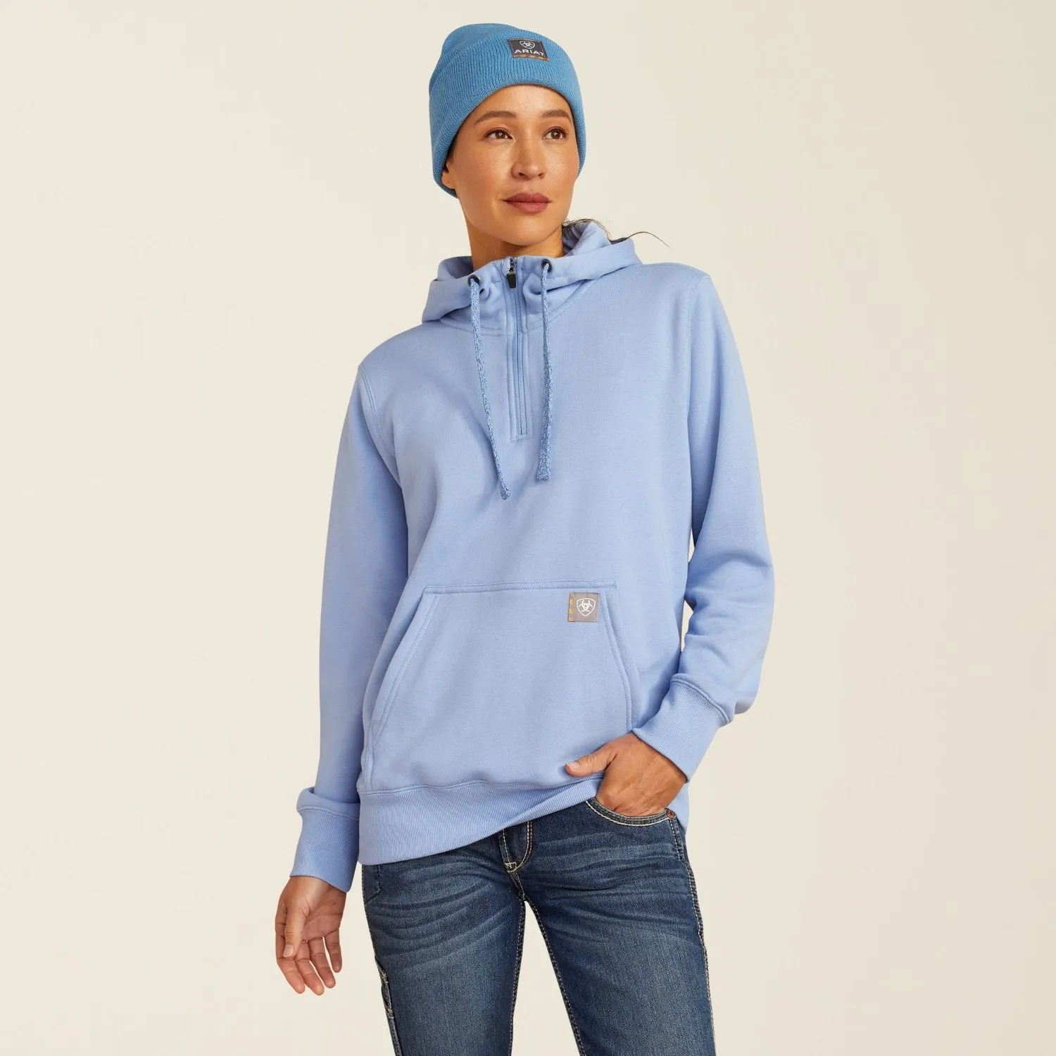 Ariat Women's Rebar Skill Set Half-Zip Hoodie