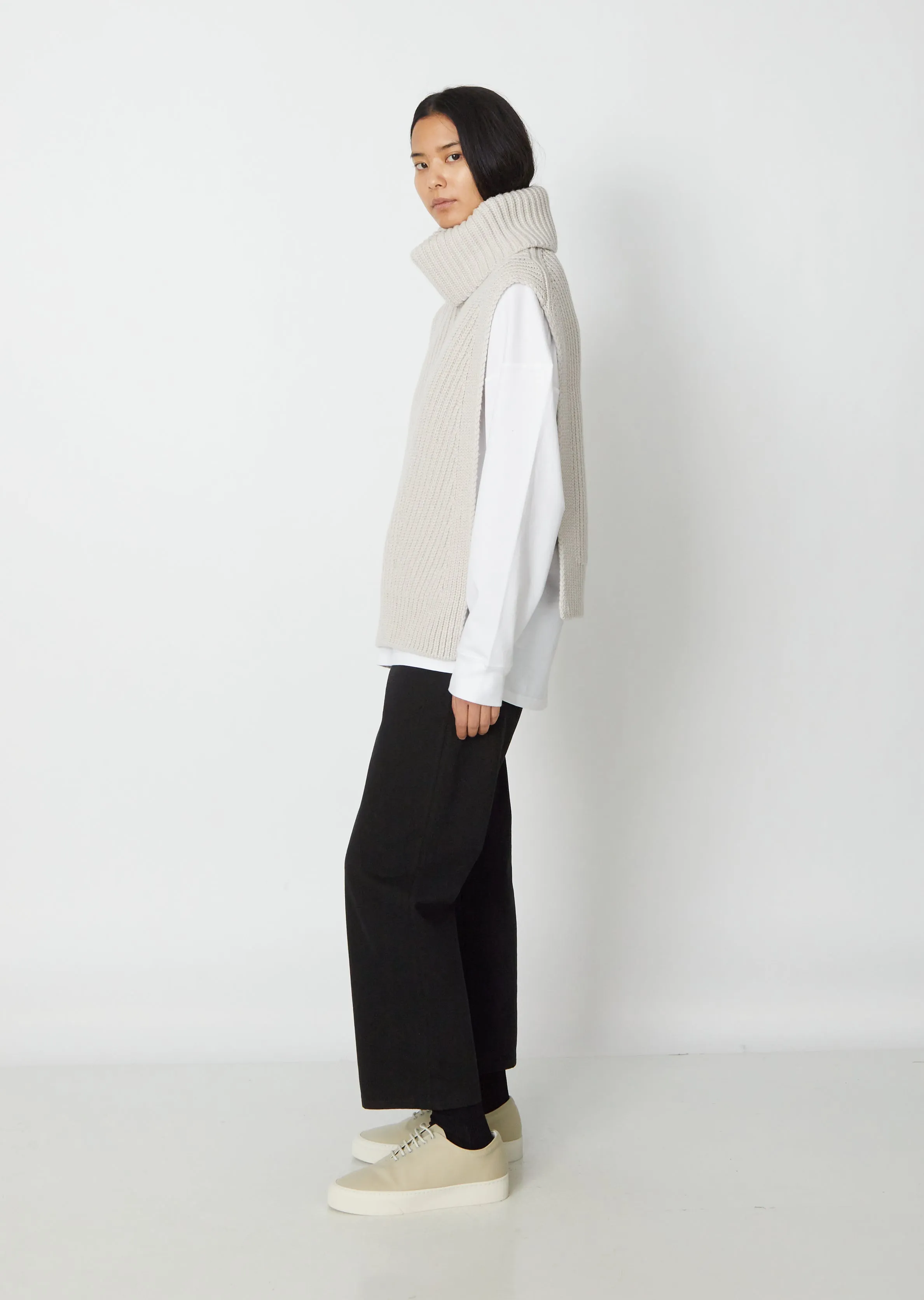 Aso Turtleneck Dickey — Dove