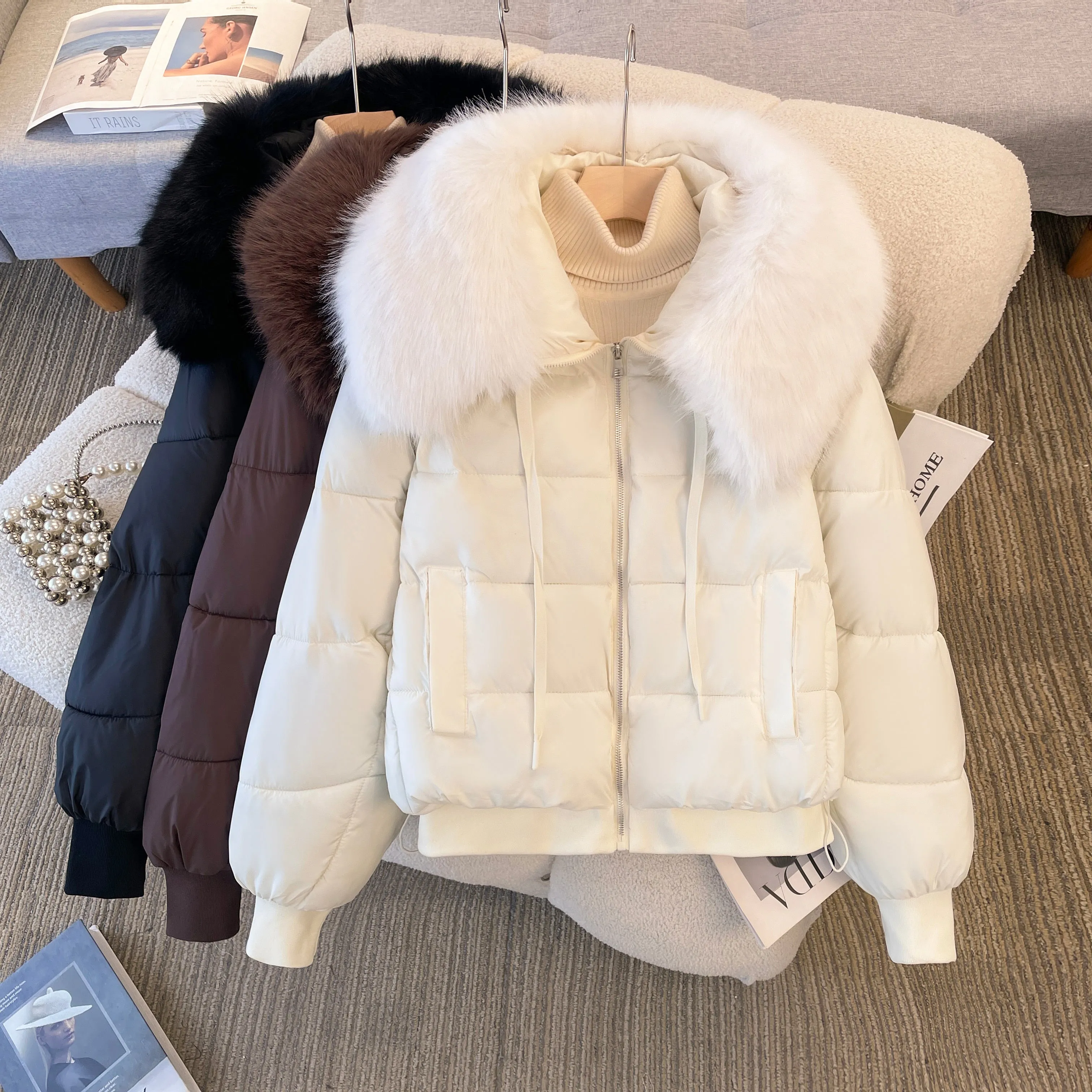 Bellamy Warm Parka Jacket with Fur