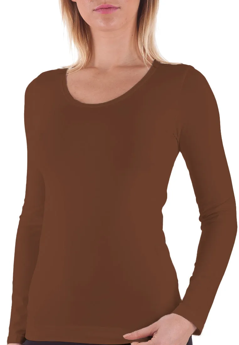 BELLISSIMA Seamless Round Neck Long Sleeve