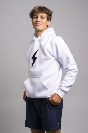 BRUCE BOLT "BOLT" Hoodie - WHITE