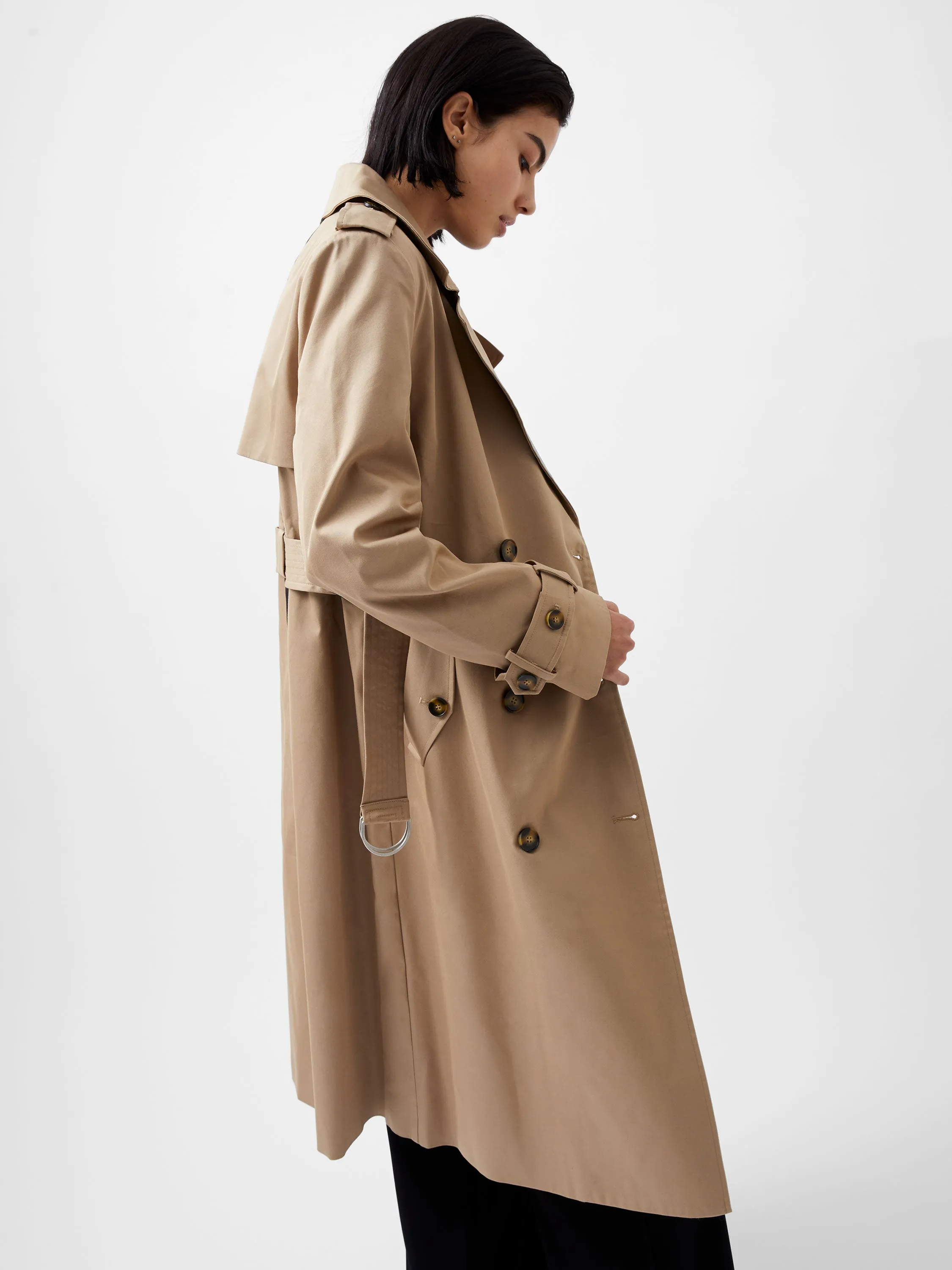 Coco Twill Trench Coat