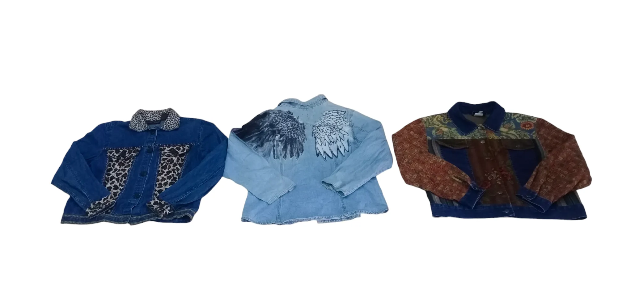 Denim Funky Jackets Mix - 12 pcs 2/9/24