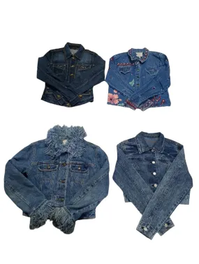 Denim Unique Funky Jackets - 13 pcs - 18/9/24