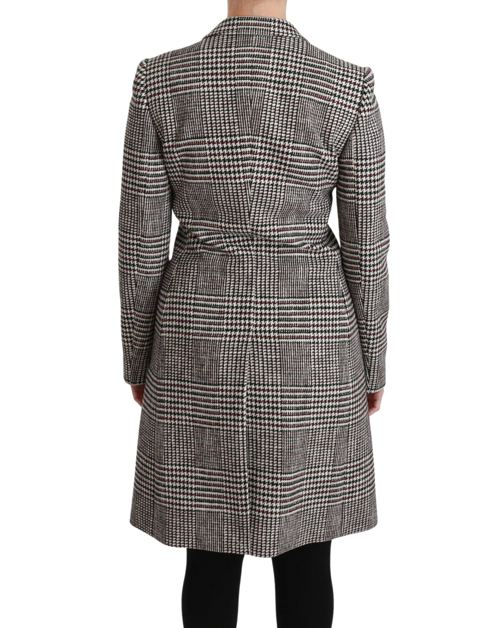 Dolce & Gabbana Women's Wool Checked Coat