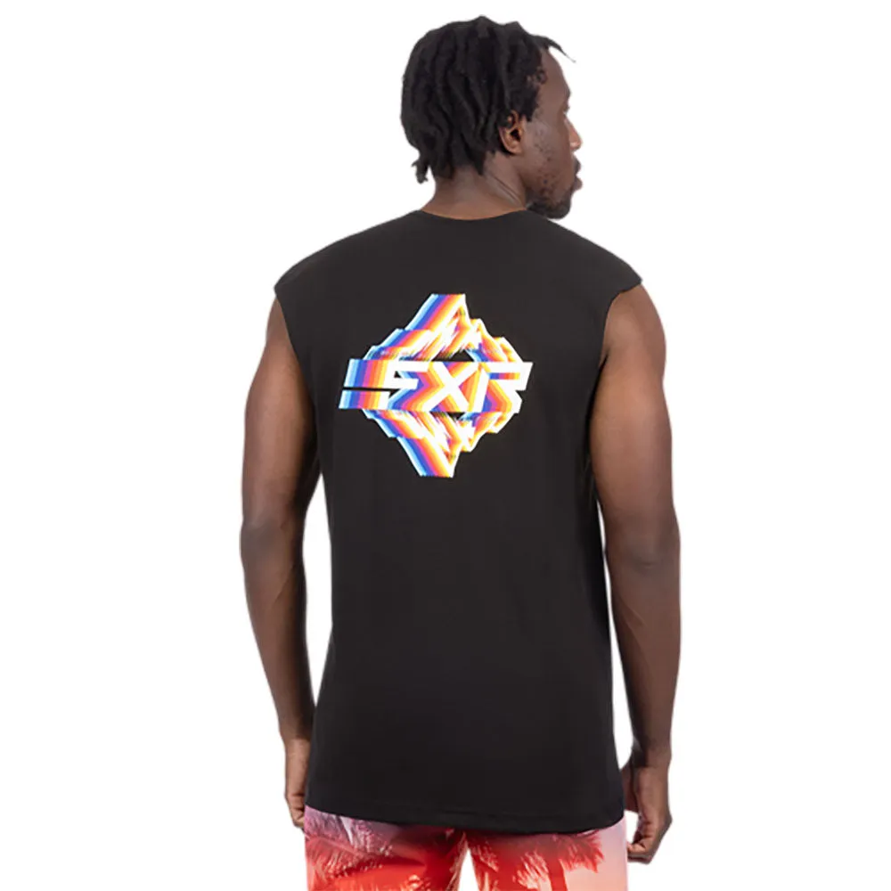 FXR Slice Premium Tank Top Black