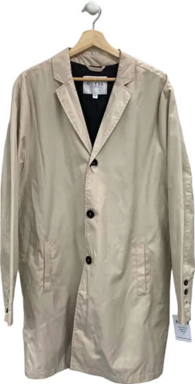 Guess Beige Trench Coat L