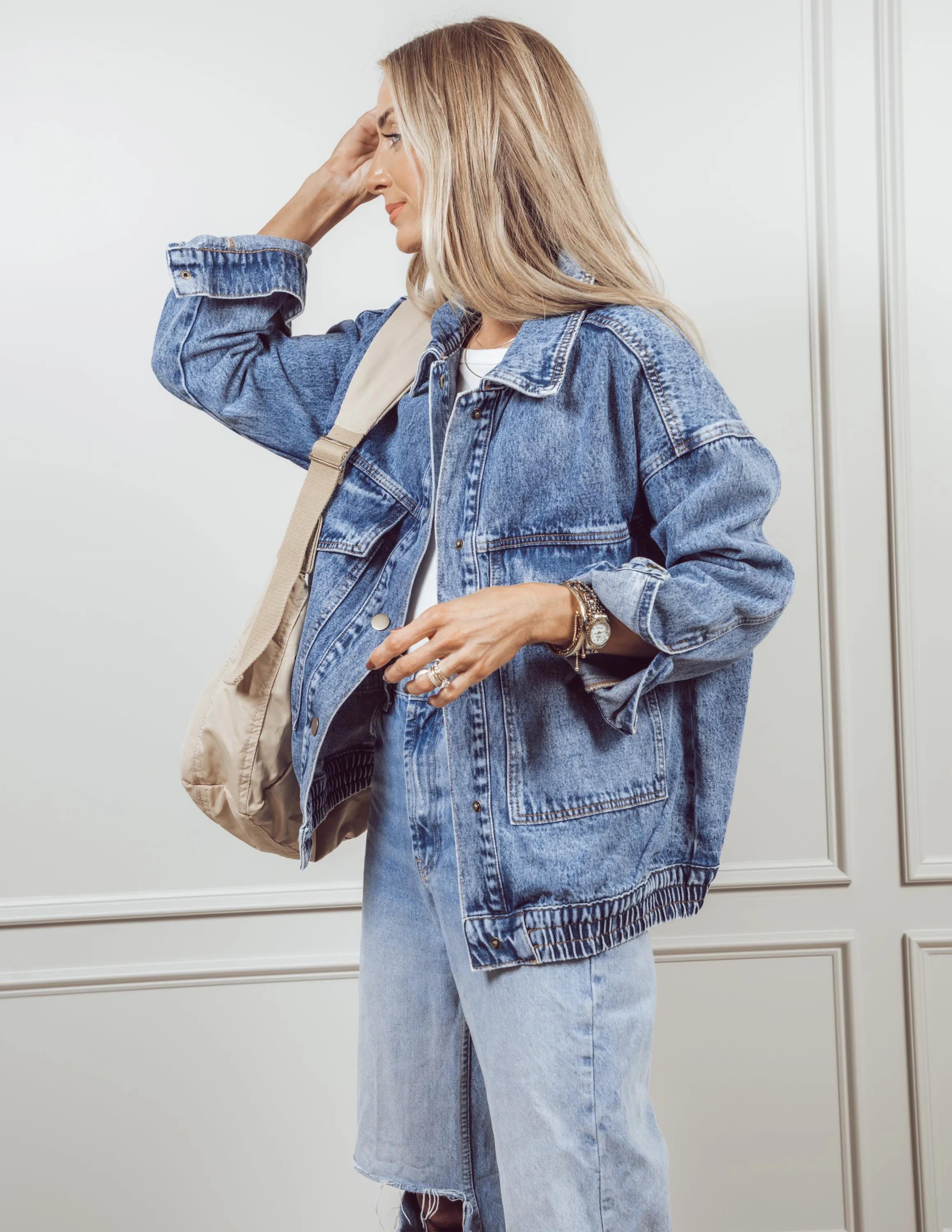 Hailey Oversized Denim Jacket