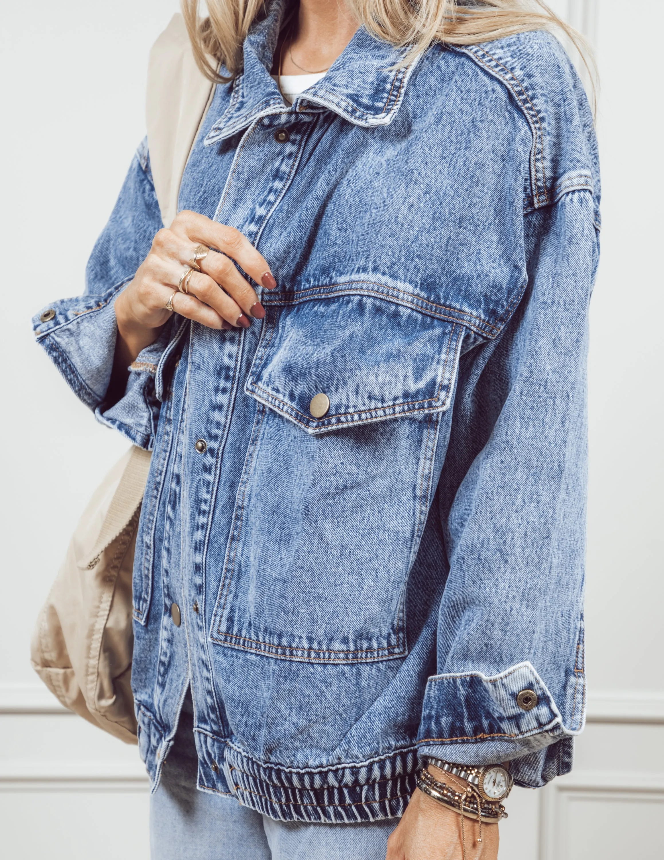 Hailey Oversized Denim Jacket