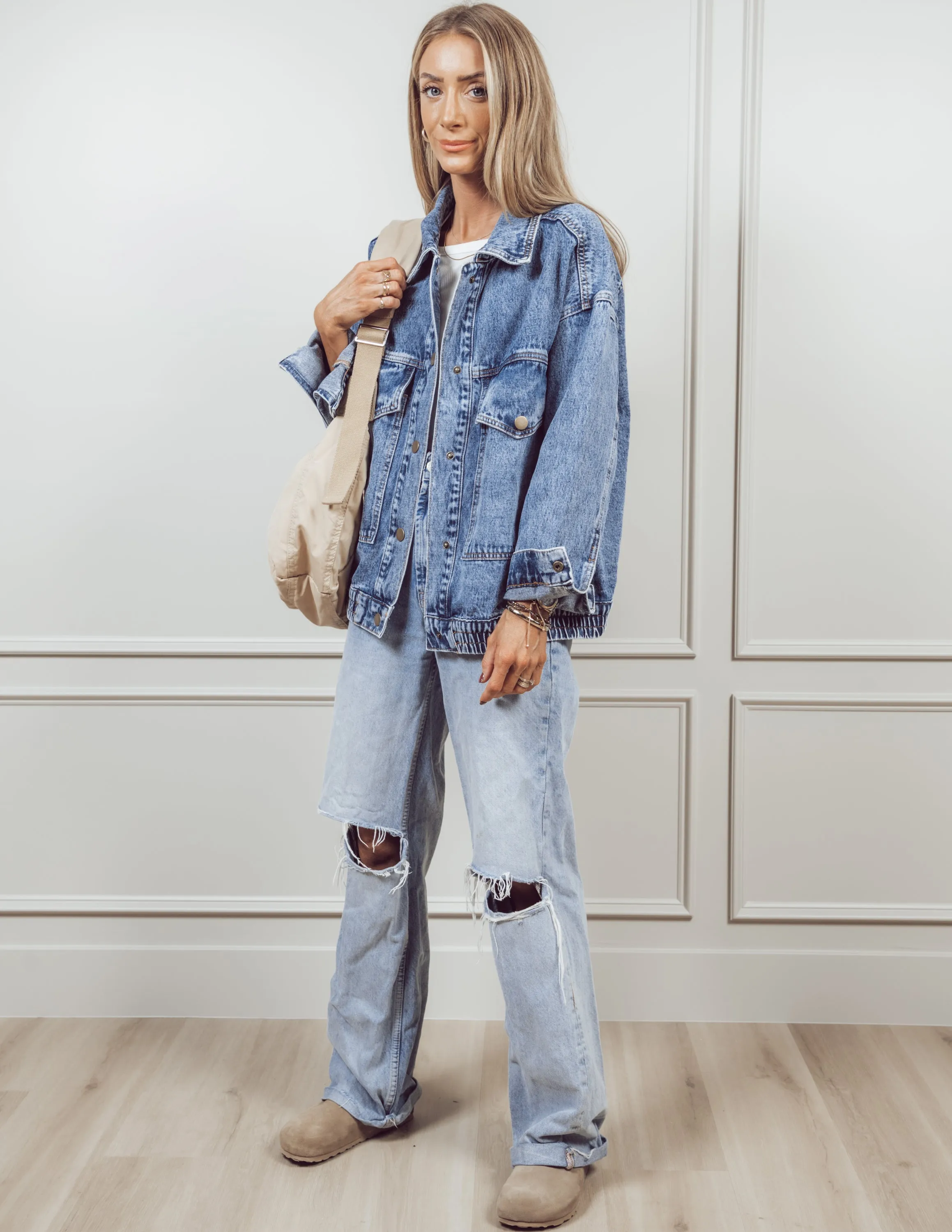 Hailey Oversized Denim Jacket