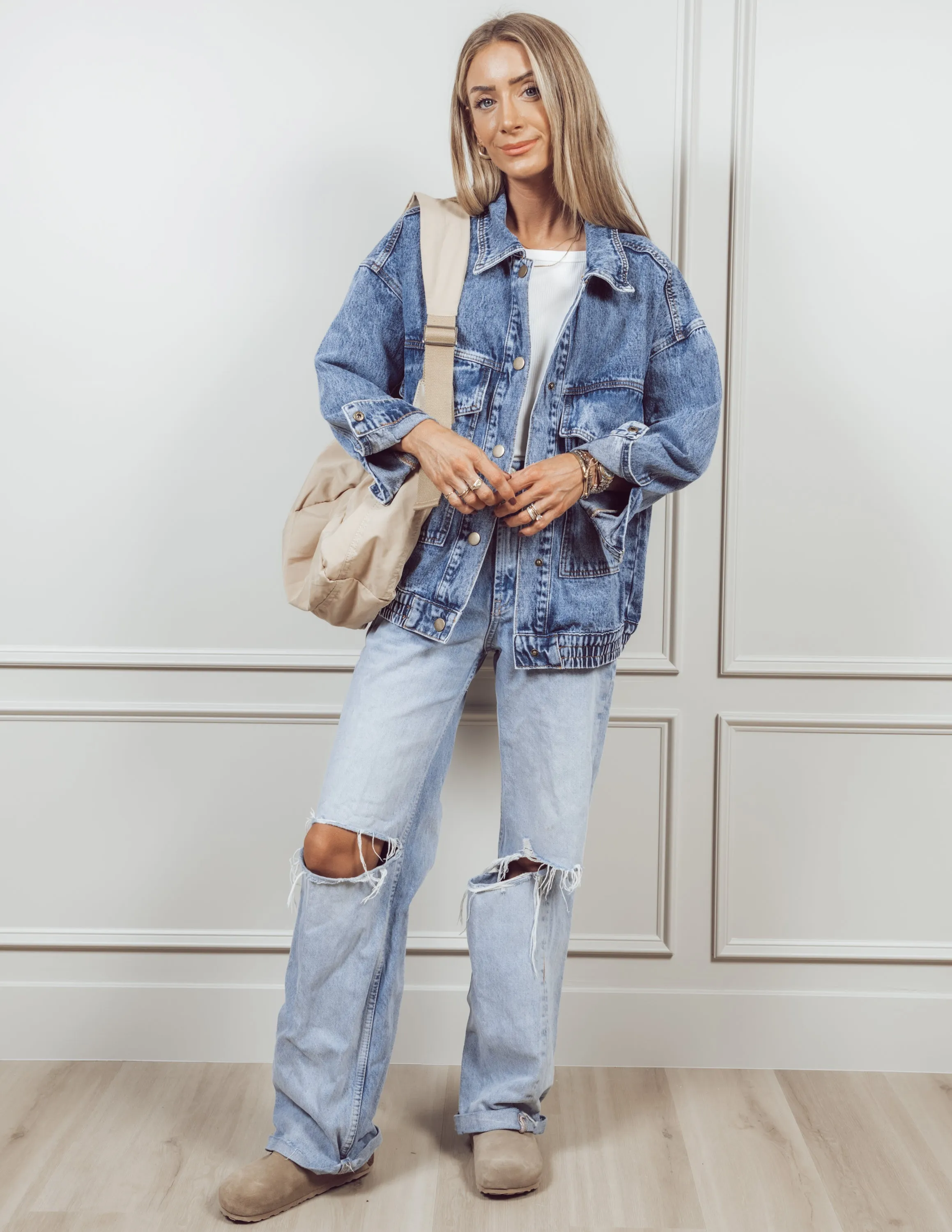 Hailey Oversized Denim Jacket