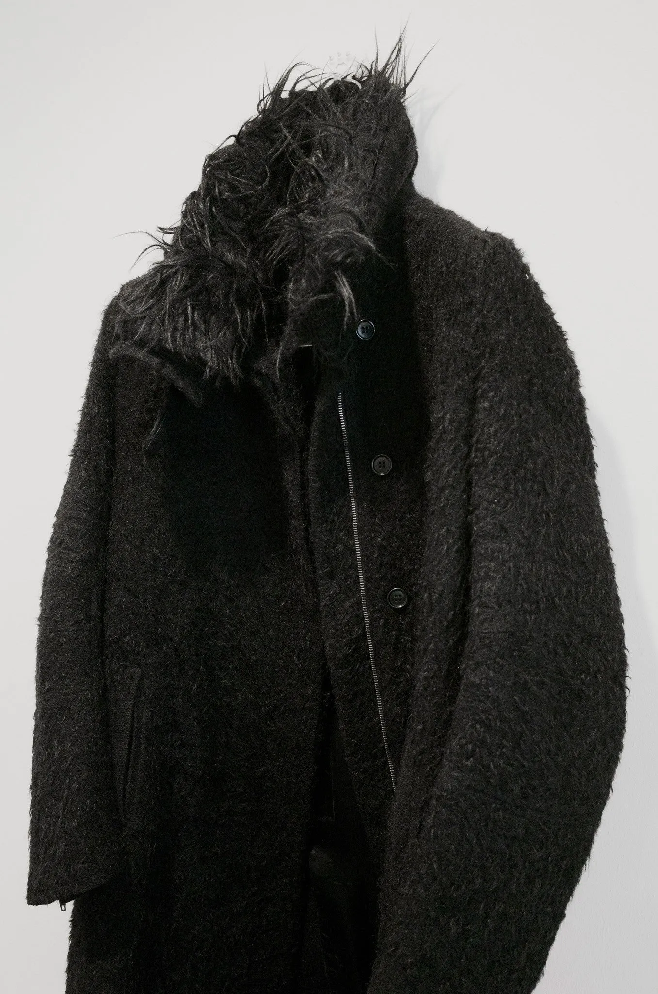 Helmut Lang AW00 Wool / Angora Astro Biker Parka