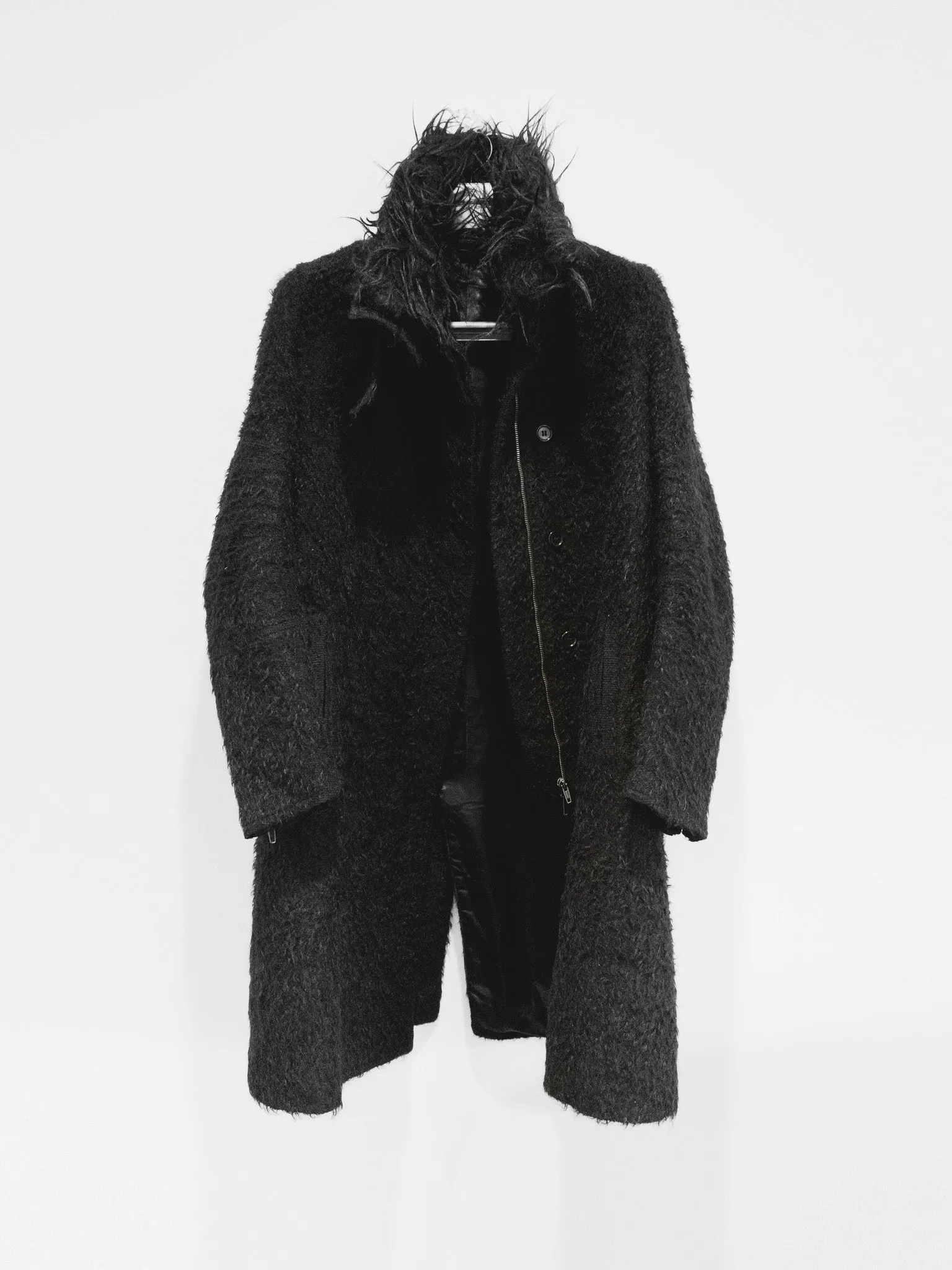 Helmut Lang AW00 Wool / Angora Astro Biker Parka