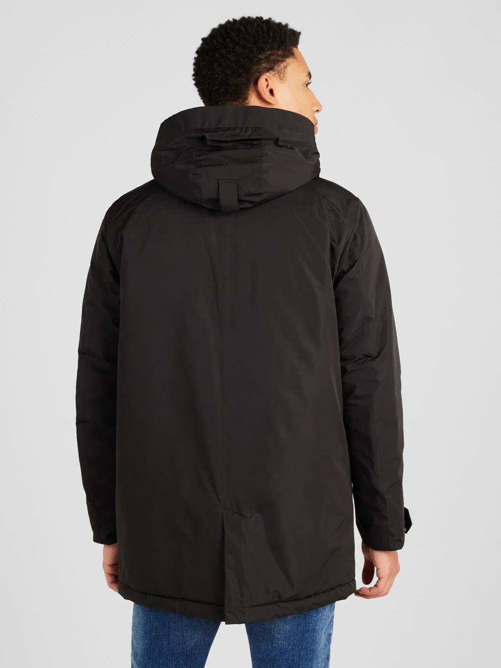 Interseasonal parka Sliver, black