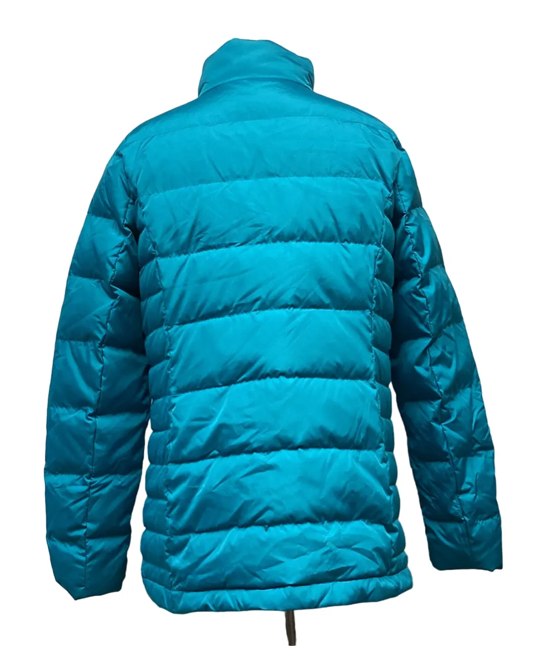 Land's End Women's WXR Down Puffer Jacket Spade Blue