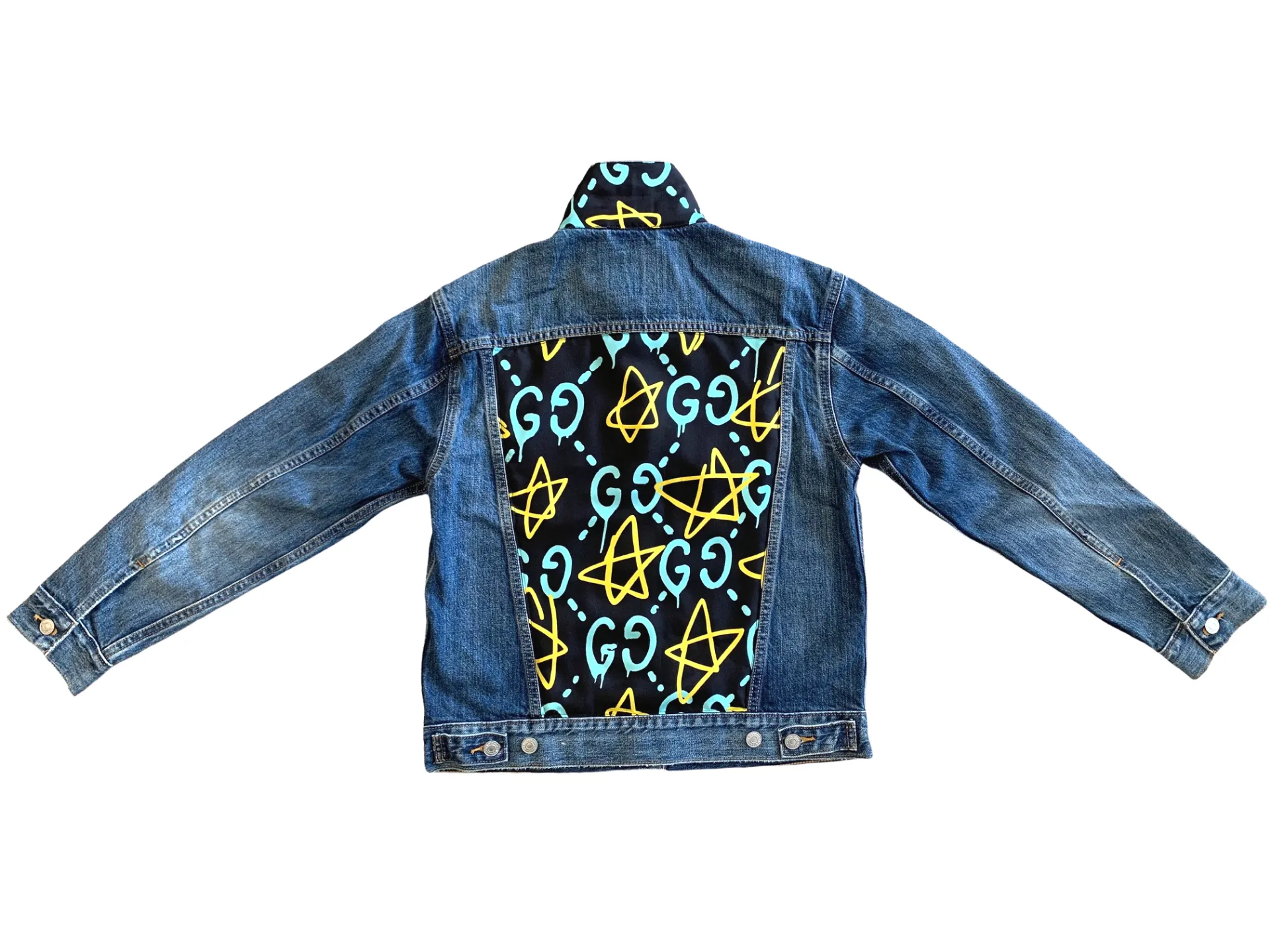 Luxury Repurposed Denim Jacket