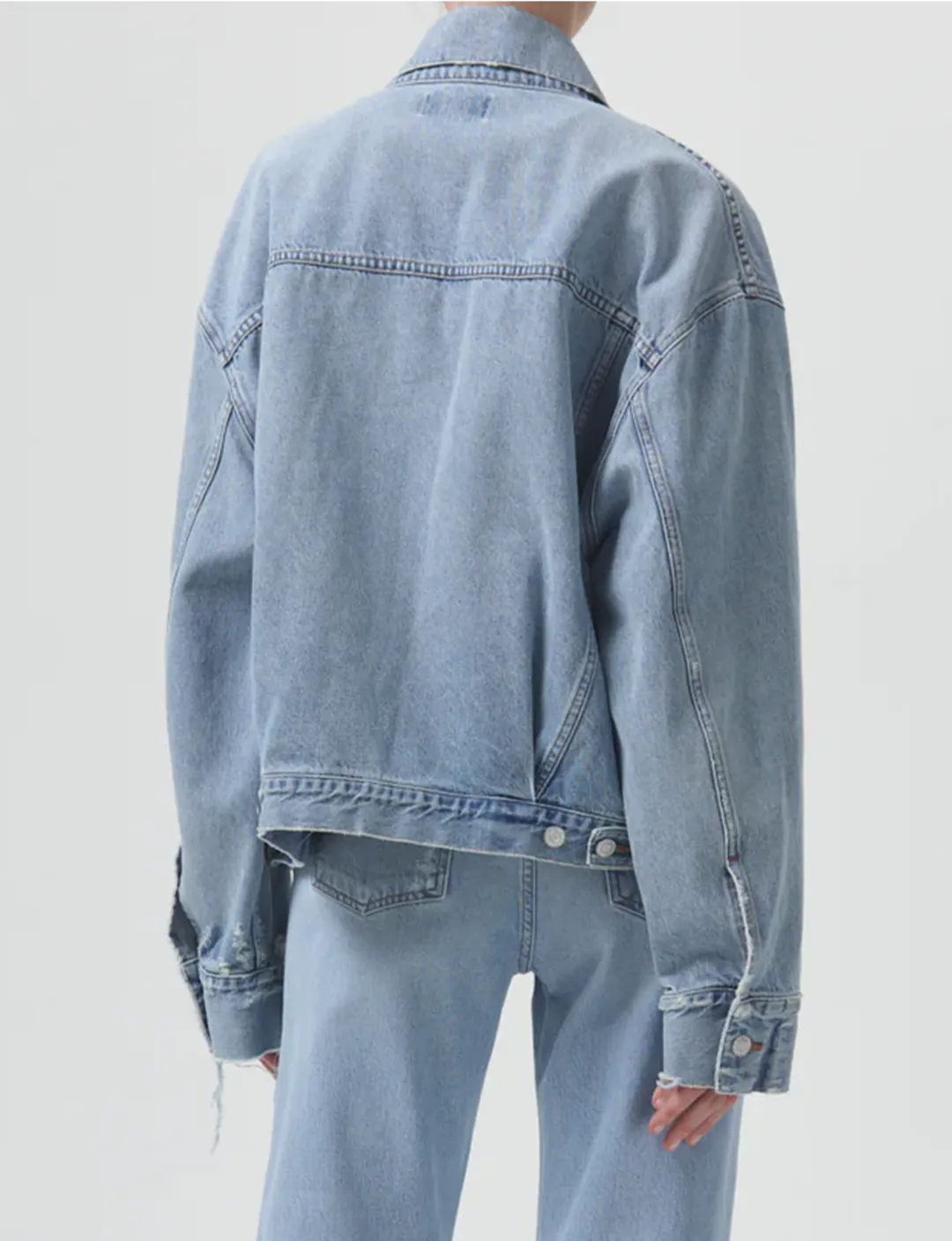 Martika Denim Jacket, Fray