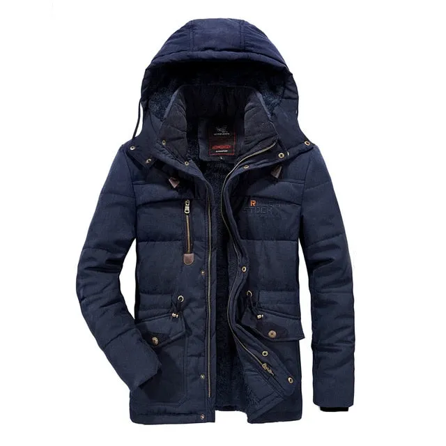 Men Thicken Warm Cotton-Padded Jackets