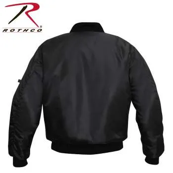 NASA MA-1 Flight Jacket - Black