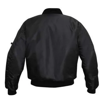 NASA MA-1 Flight Jacket - Black