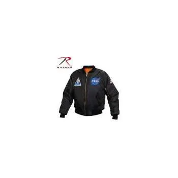 NASA MA-1 Flight Jacket - Black