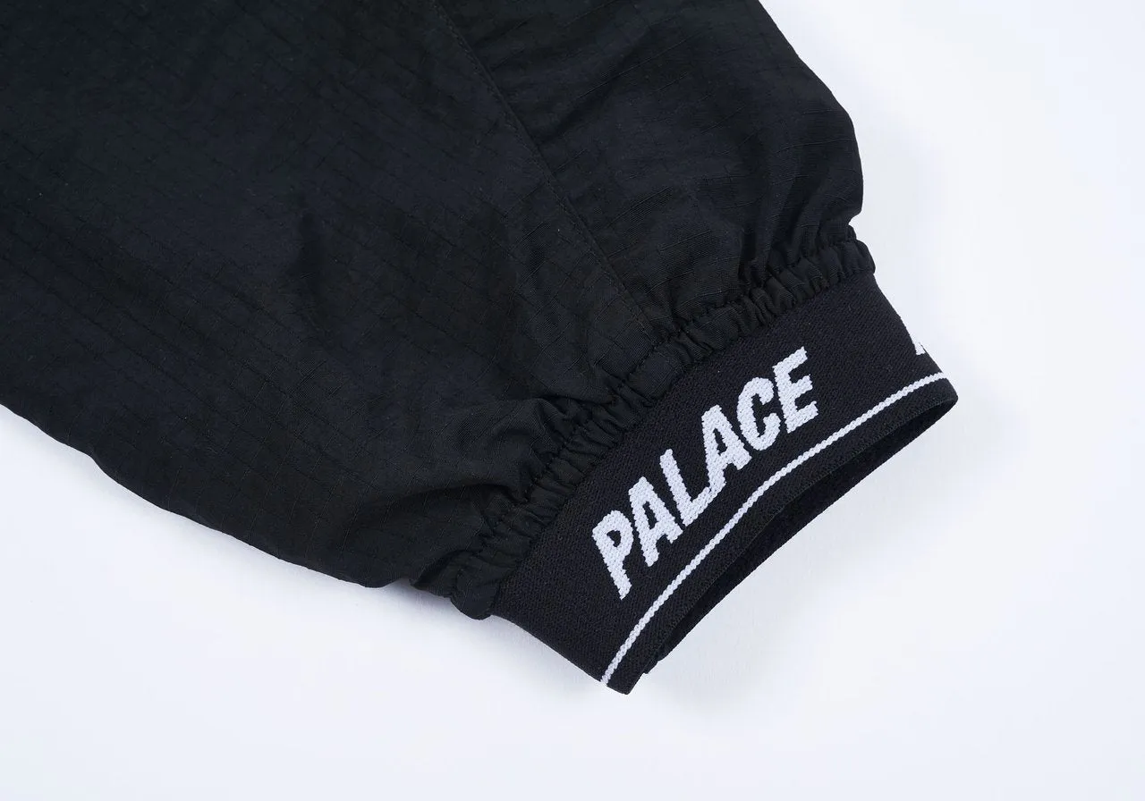 Palace Aslan Shell Crewneck- Black