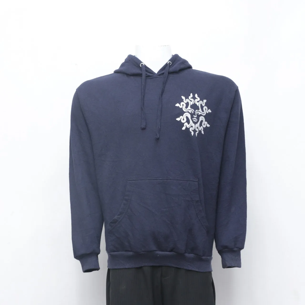 Rework Sunface Embroidery Hoodies