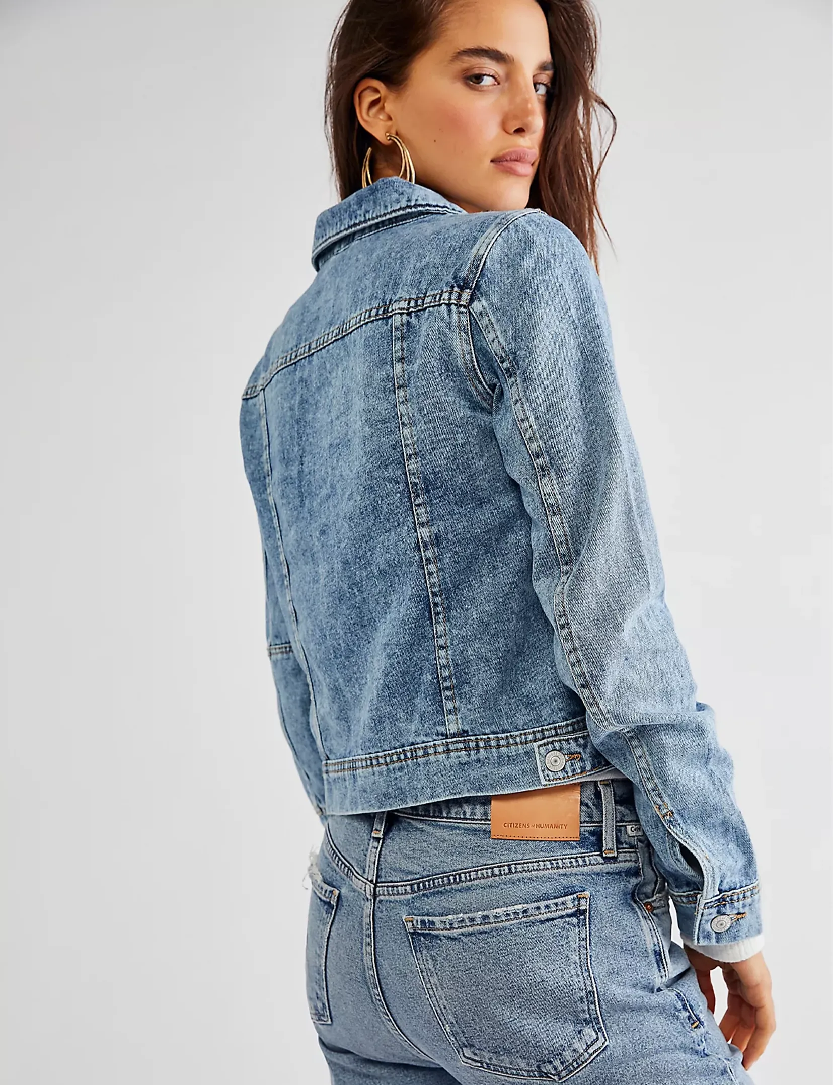 Rumors Denim Jacket, Light Indigo