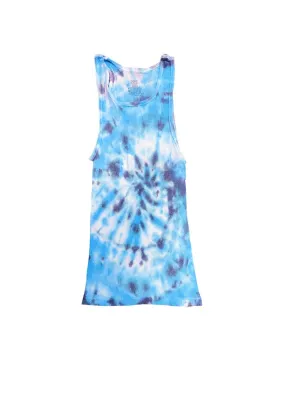 SINGER22 Exclusive Tie Dye Ribbed Tank