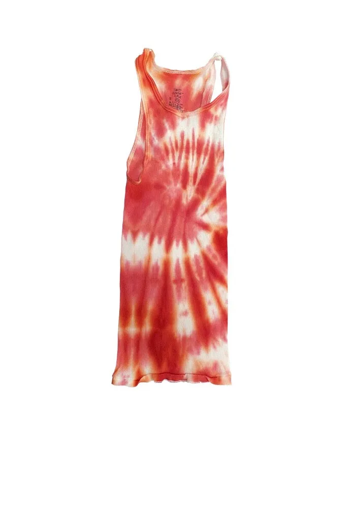 SINGER22 Exclusive Tie Dye Ribbed Tank