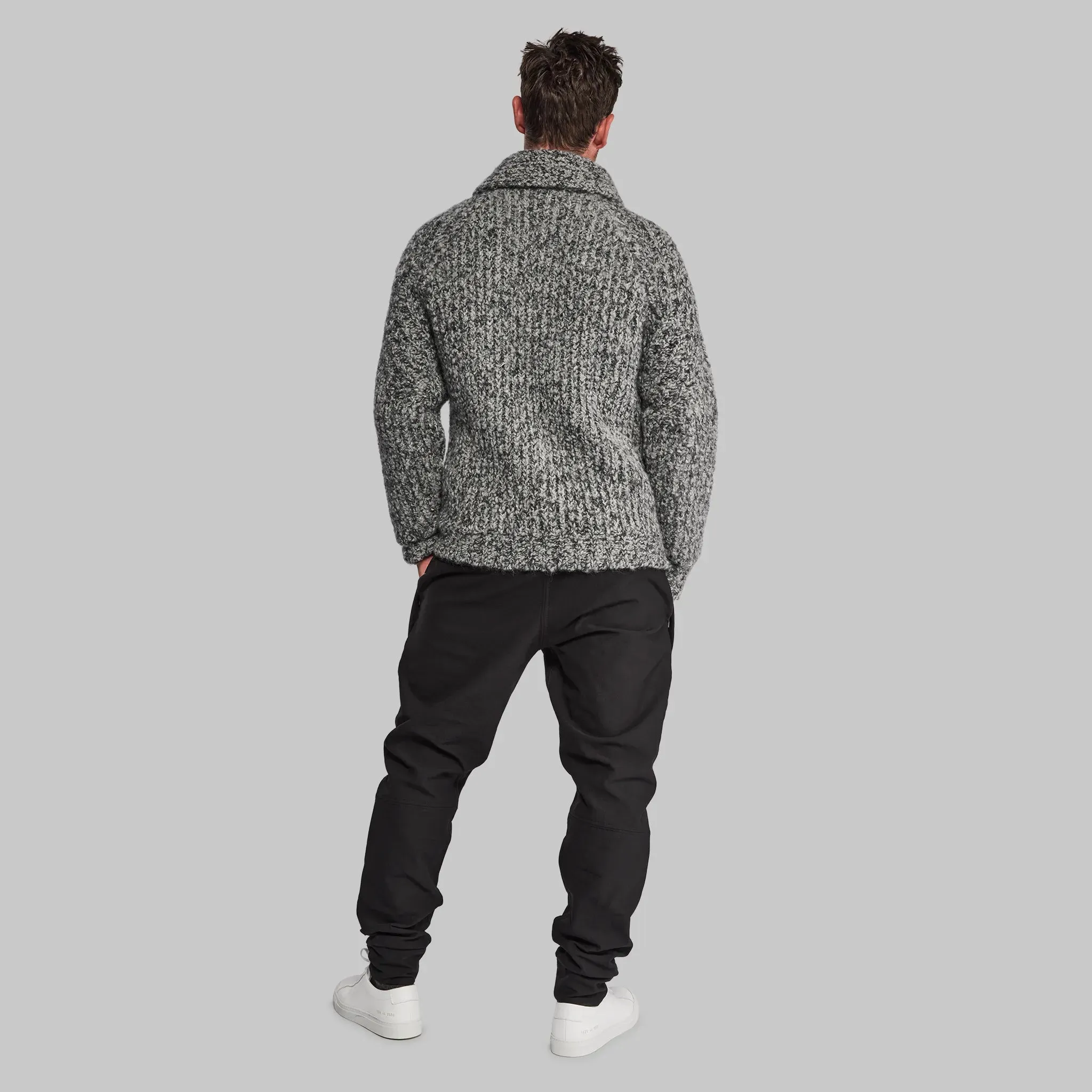 Sub Zero Cardigan. Grey Marl edition