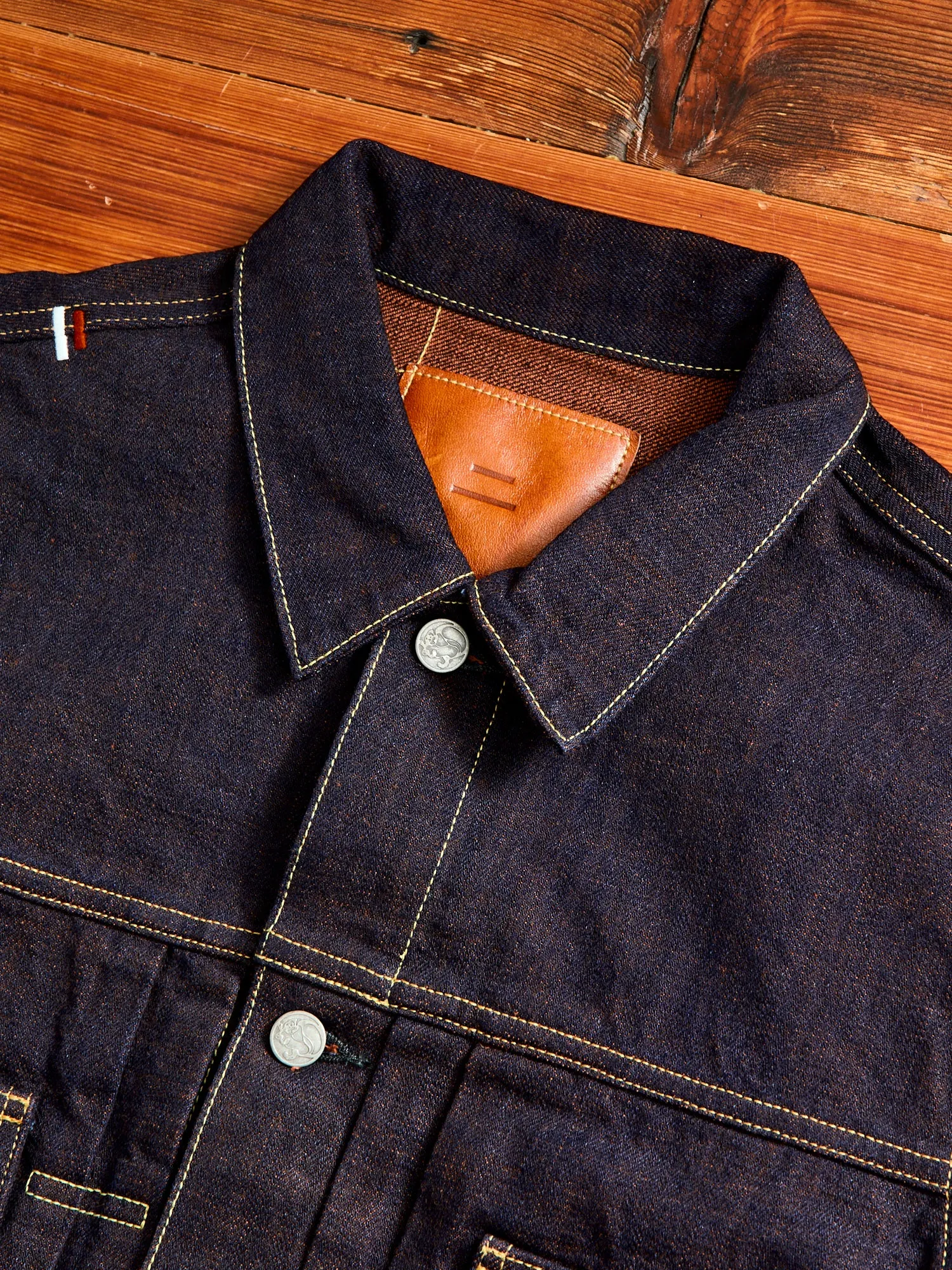 TNK402KH "Kakishibu" 14.5oz Type-2 Denim Jacket