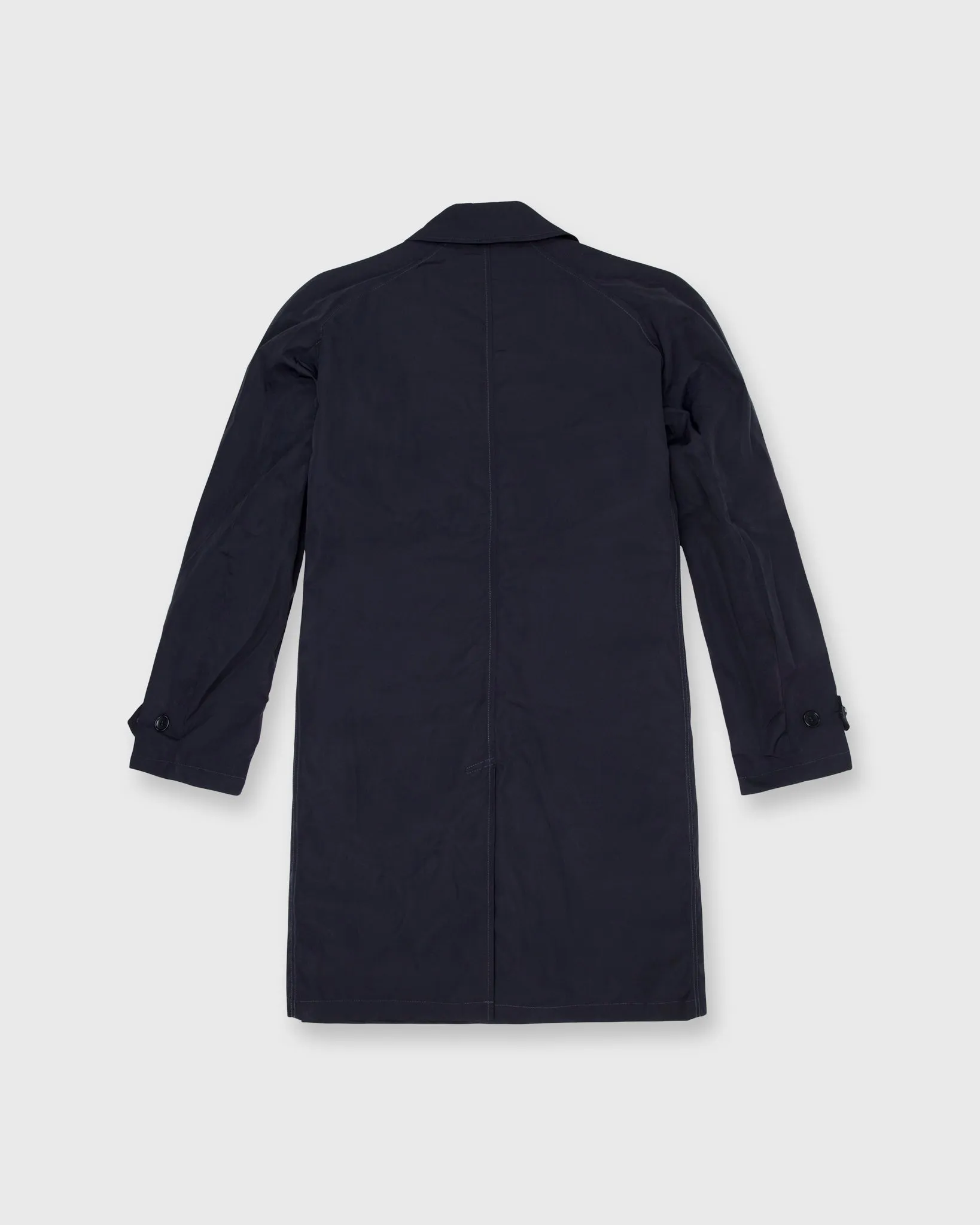 Traveler's Trench in Navy Nylon