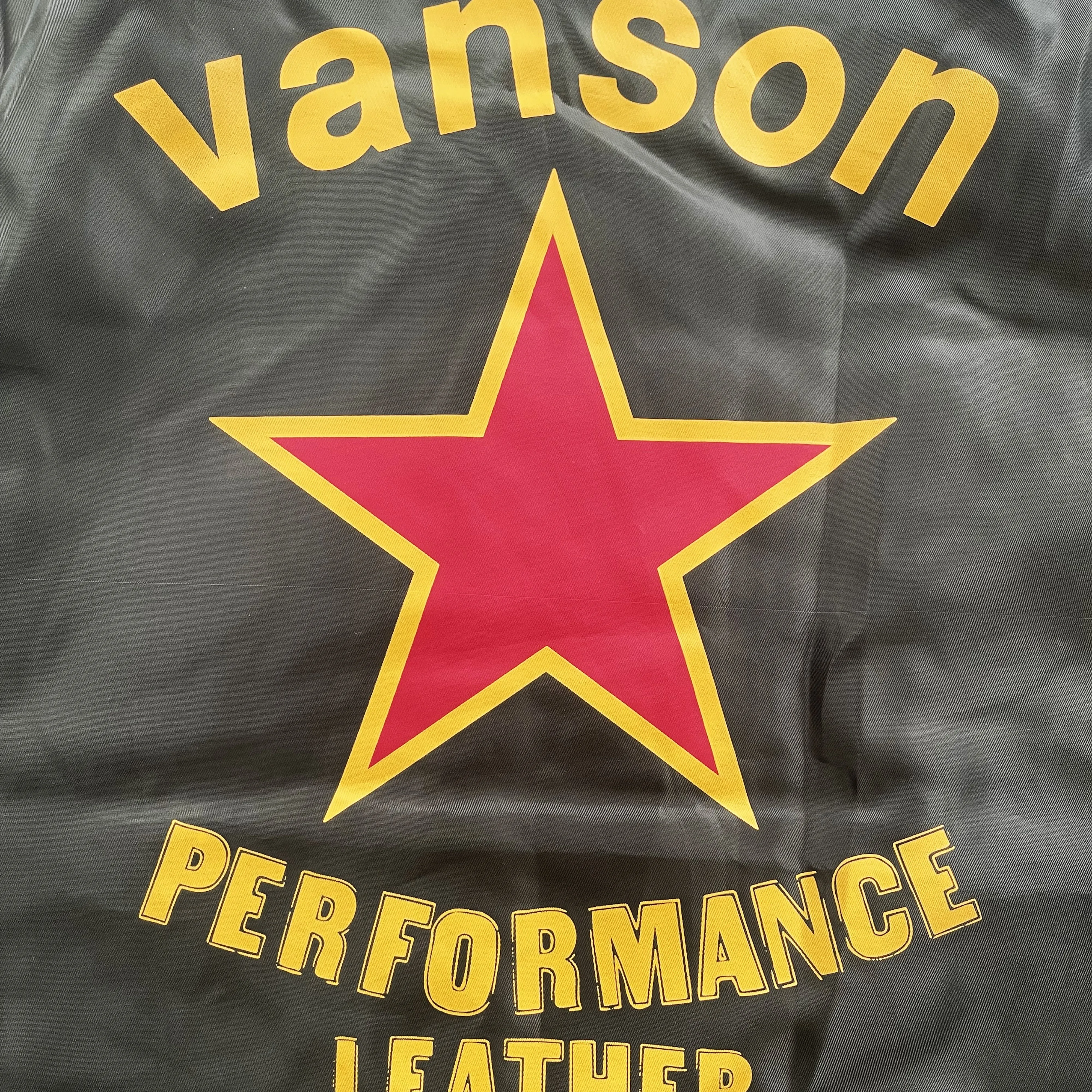 Vanson Leathers Bomber Jacket - M