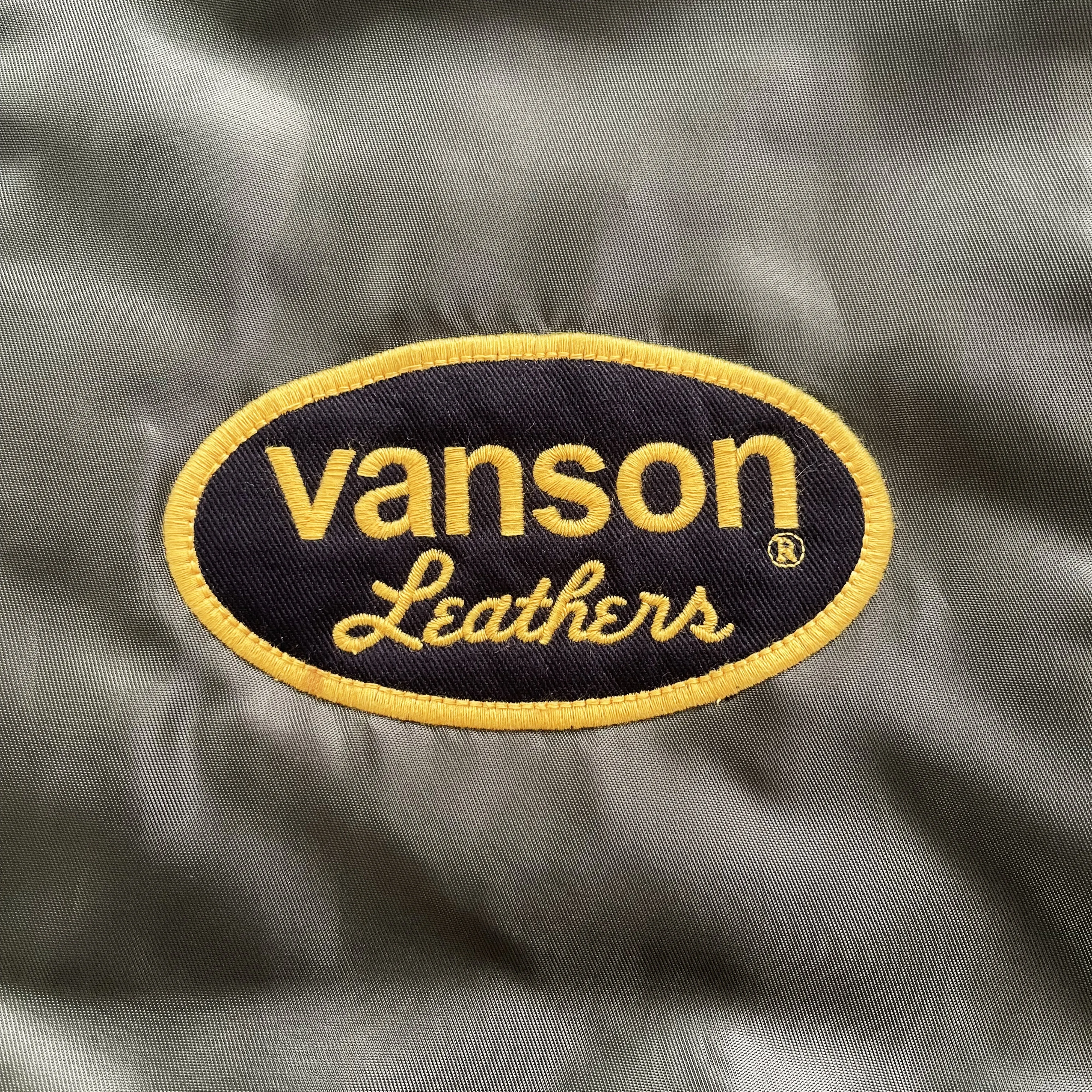 Vanson Leathers Bomber Jacket - M