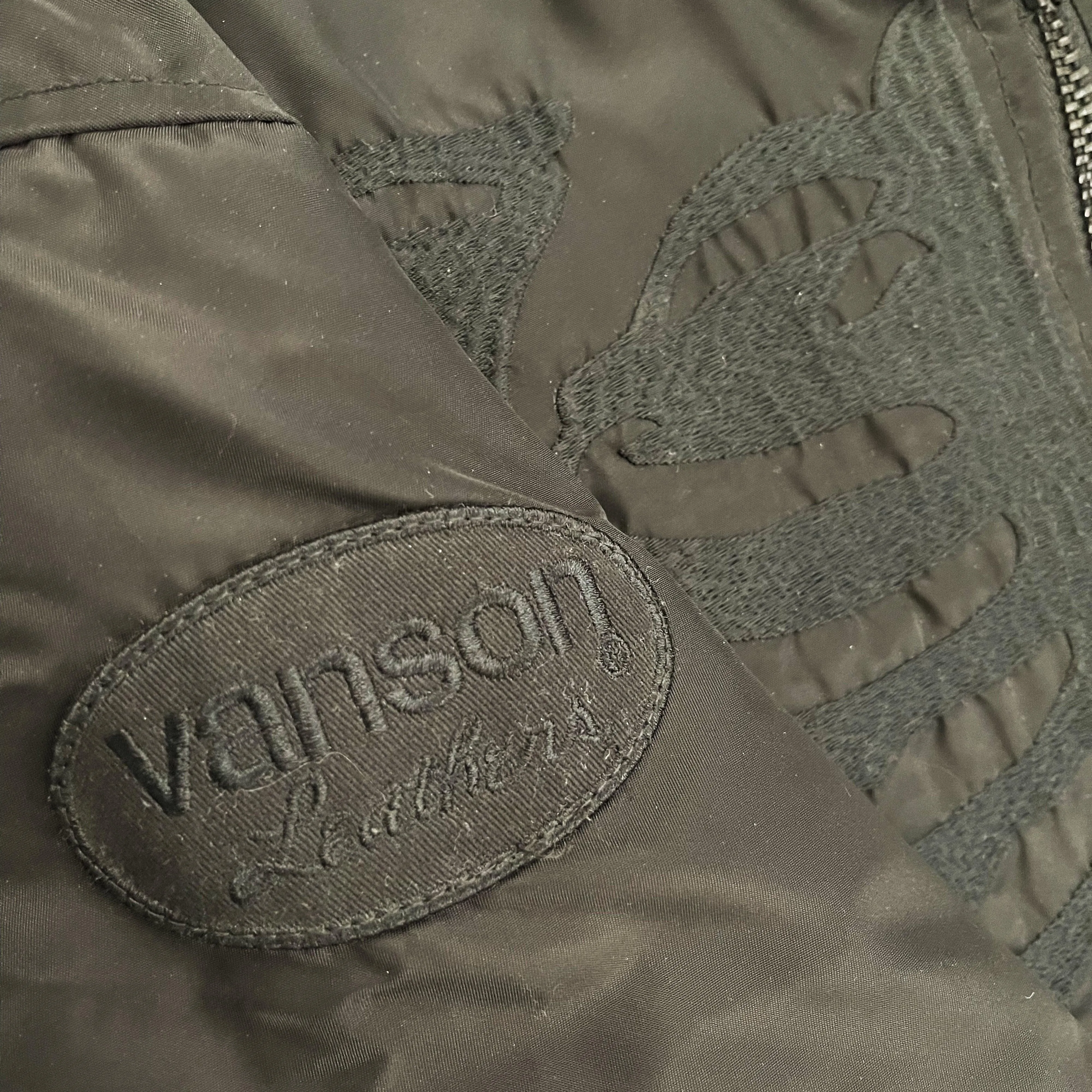 Vanson Leathers Skeleton Bomber Jacket