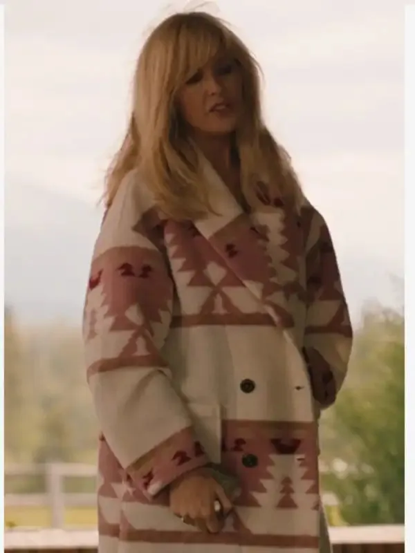 Yellowstone Beth Dutton Pink Coat